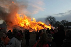 Osterfeuer 2017.